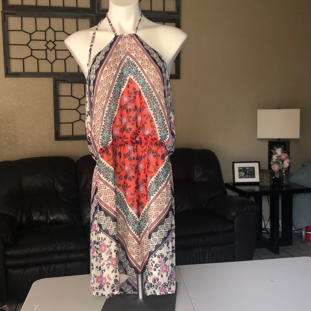 Express halter top dress